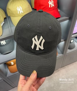 MLB ～韩国代购 软钉中标字母刺绣棒球帽运动休闲鸭舌帽cp66 包邮