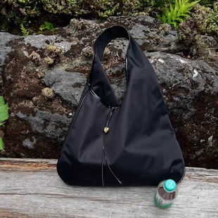 韩国代购 archivepke尼龙轻薄单肩大容量托特包购物袋腋下包 小众