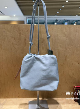 韩国代购小众 archivepke  新款尼龙单肩斜挎腋下包cabbage