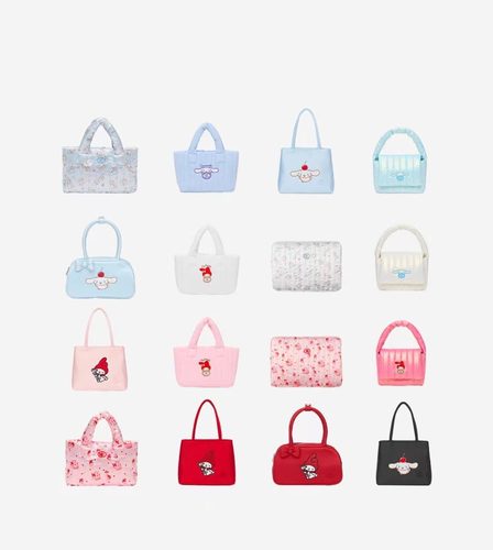 ~韩国代购sienne三丽鸥美乐蒂 联名合作可爱单肩手提包 大伦同款