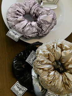 发绳头绳 韩国代购 云朵褶皱 carlyn 发圈发饰 小众