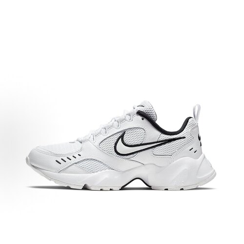Nike Air Heights 舒适厚底 运动 低帮生活休闲鞋 女款黑白 透气