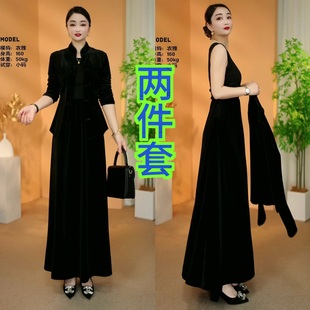 衣雅优选 上衣 8066 盘扣开衫 高腰半身长裙 2725早春植绒新中式