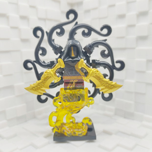 国产中世纪积木人仔幻影忍者适用于乐高第三方MOC男孩儿童玩具