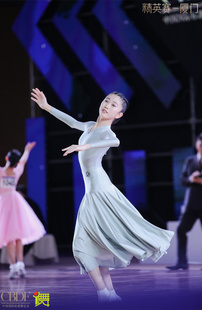 AS爱尚舞服新款女童专业拉丁舞摩登舞服三件套OSD标准规定赛服