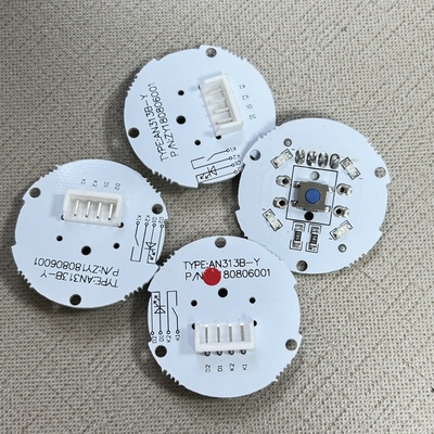 电梯按钮AN313B-Y单芯片短针蓝红光全新ＫA313超薄款按钮字符齐全