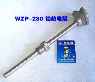 WZP-230/WZP-231/PT100铂热电阻/PT100温度传感器/固定螺纹热电偶