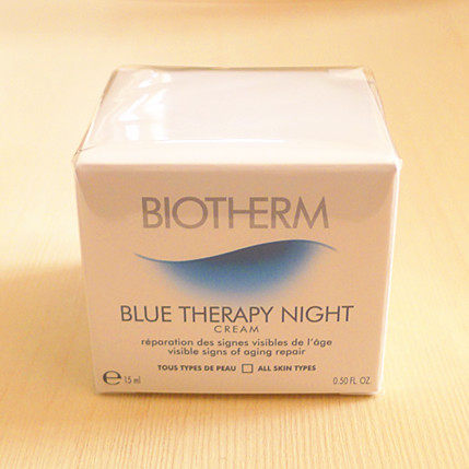包邮 加拿大专柜 Biotherm碧欧泉 Blue Therapy奇迹修复晚霜 15ML