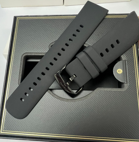 原装原厂拆机华为正品氟橡胶硅胶Watch2/3/4男款通用表带腕带