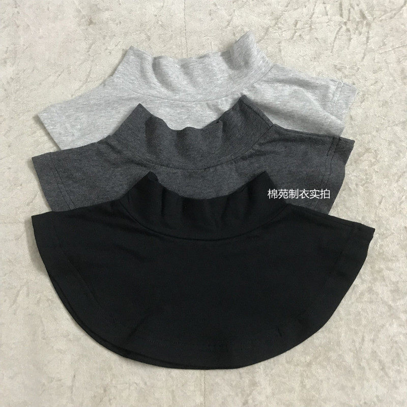 纯棉半高领假领子男女百搭打底假衣领 秋冬保暖围脖领纯色假高领,服饰配件/皮带/帽子/围巾,假领,淘宝优惠券,粉丝福利购,淘宝优惠卷