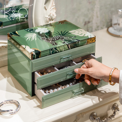 KP高档精致大容量首饰收纳盒