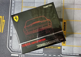 多美卡TOMYTEC TLV法拉利365GTS4(后期型)红色合金车模全新未拆
