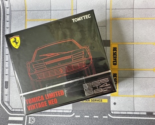 多美卡TOMYTEC TLV法拉利365GT4BB红色合金车车模全新未拆封如图