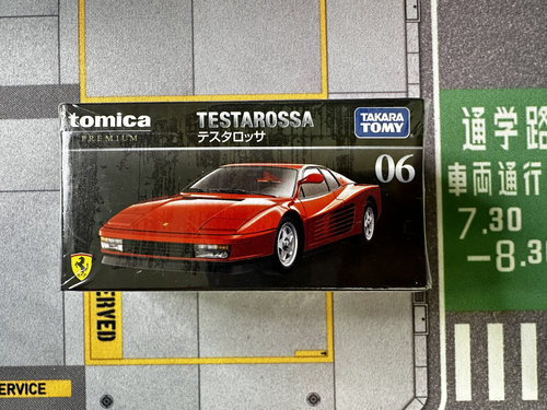 多美卡黑盒TP06黑盒TESTAROSSA 、TP06F50（初回合金车全新未拆封