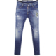 新款 Dsquared2牛仔裤 男装 6050四季 d2蓝色修身 小脚休闲微弹水洗