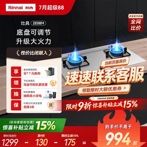 Rinnai/林内大火力燃气灶