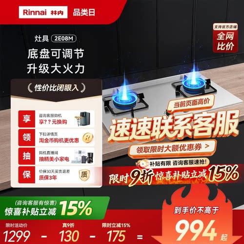 Rinnai/林内大火力燃气灶