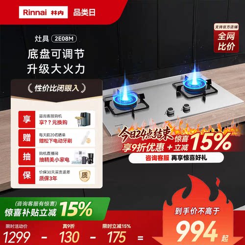 Rinnai/林内大火力燃气灶