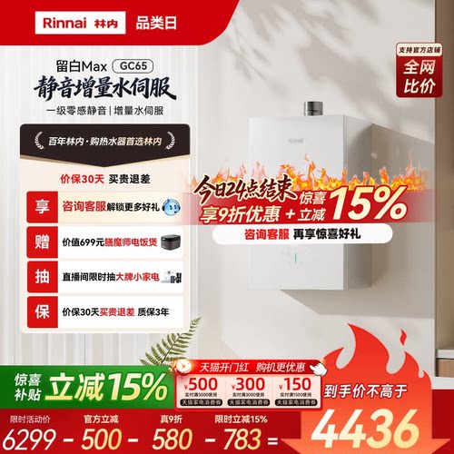 林内留白一级静音GC65玻璃水伺服