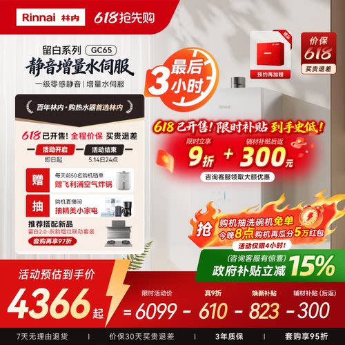 林内留白一级静音GC65玻璃水伺服