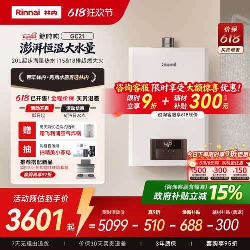 小蛮腰大升数燃气热水器林内