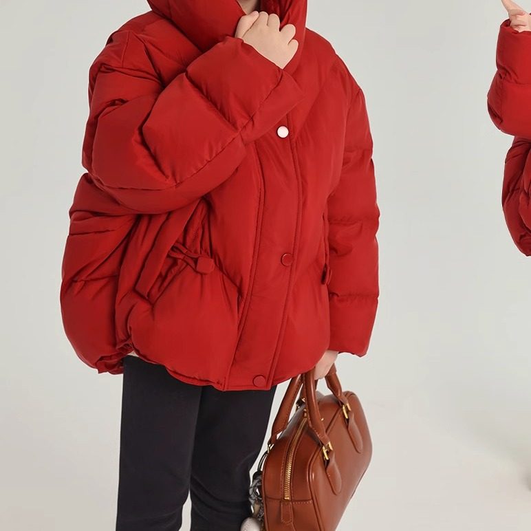 乔伊思童装女童拜年外套冬装