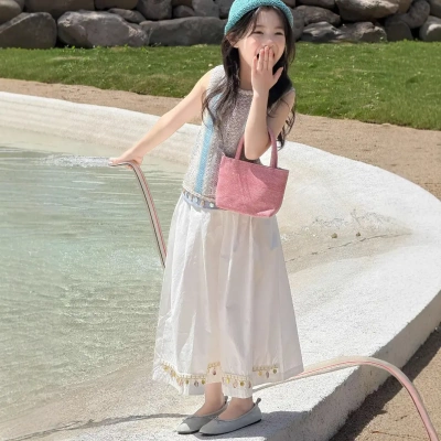 乔伊思童装夏季女童度假风贝壳无