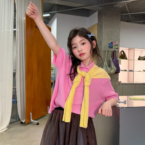 乔伊思童装女童T恤2026年夏