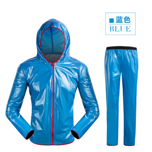 户外运动登山分体雨衣雨裤套装男女骑行跑步防水服透气防晒雨披