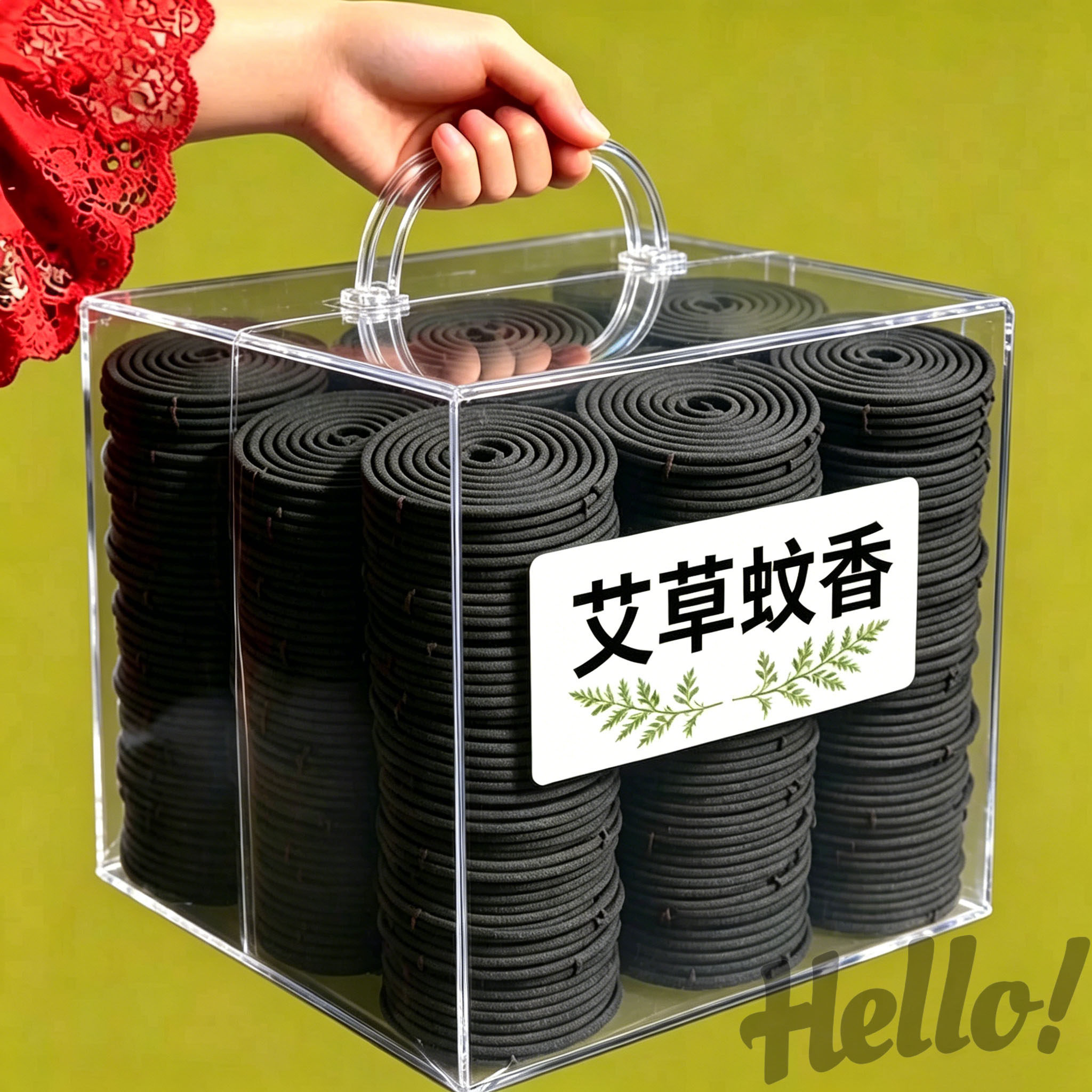 天然檀香香薰家用盘香卧室内持久熏香艾草非驱蚊香沉香卫生间用香