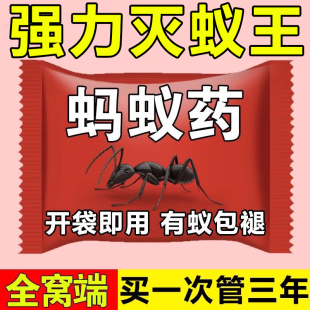 【强效】蚂蚁药家用室内厨房户外菜地灭蚁药粉