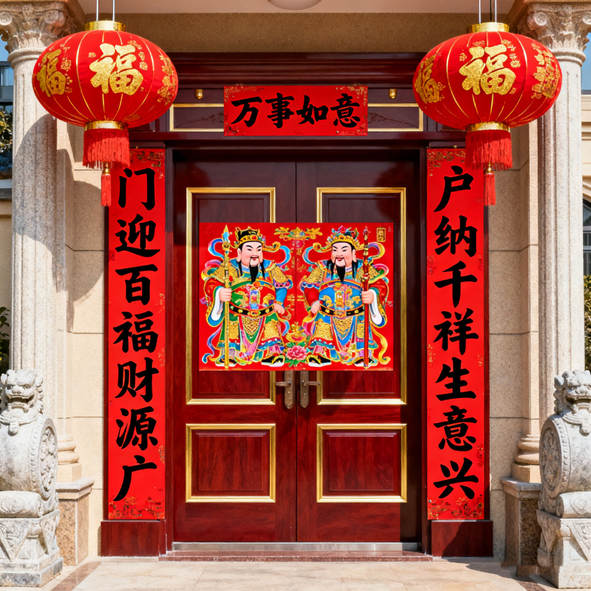 2026马年对联新年春联门神年画