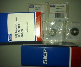 瑞典原装进口SKF6001-2Z/C3-2RS耐高温高速微型轴承尺寸12*28*8