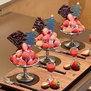 网红咖啡店同款高颜值不锈钢冰激凌草莓慕斯巴菲杯甜品蛋糕奶冻碗