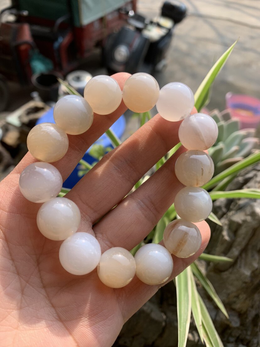 缅甸树化玉手串珠子