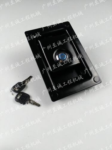 挖掘机配件 卡特边门锁320C/336D/324D/329D侧门锁液压泵工具箱锁