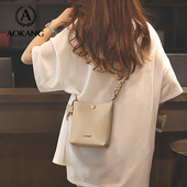 奥康手机包女款 2026新款 斜挎包真皮女包通勤包女士单肩包精致小包