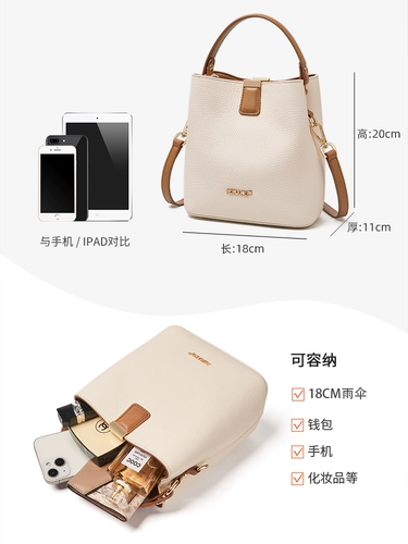 Универсальная сумка на одно плечо, сумка через плечо, из натуральной кожи, премиум класс