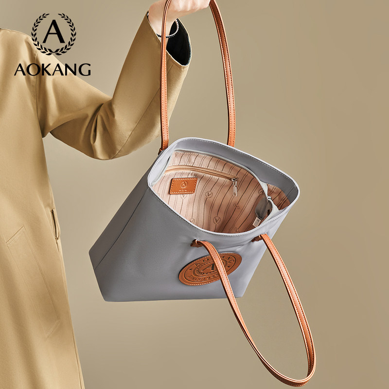 奥康托特包2025新款包包通勤时尚百搭腋下包女式大容量高级单肩包,箱包皮具/热销女包/男包,通用款女包,淘宝优惠券,粉丝福利购,淘宝优惠卷