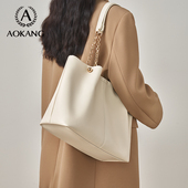 大包百搭背包大容量单肩包女款 奥康托特包2026新款 包包女式 通勤包