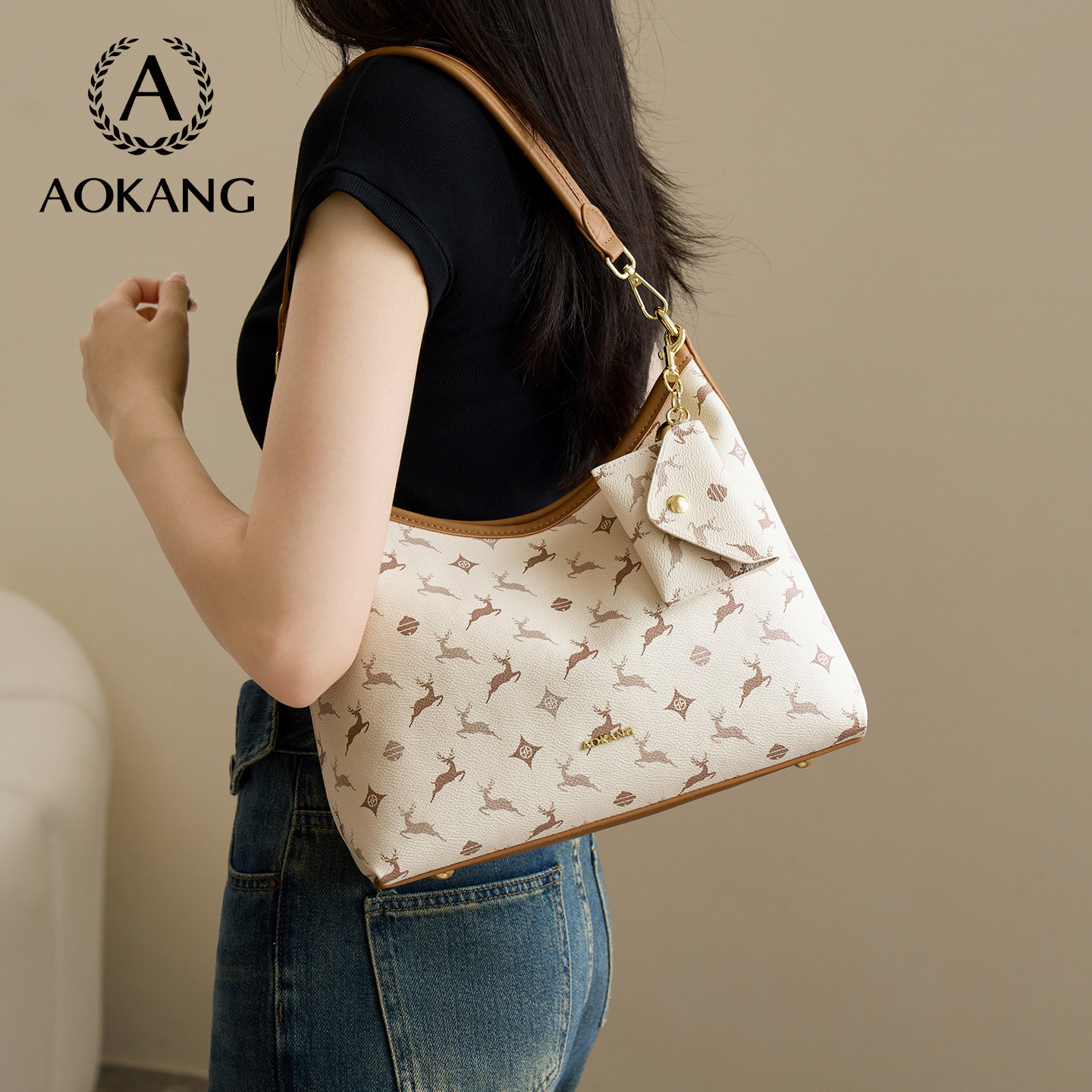 奥康托特包2026新款包包大容量单肩包女士通勤大包高级质感斜挎包,箱包皮具/热销女包/男包,通用款女包,淘宝优惠券,粉丝福利购,淘宝优惠卷