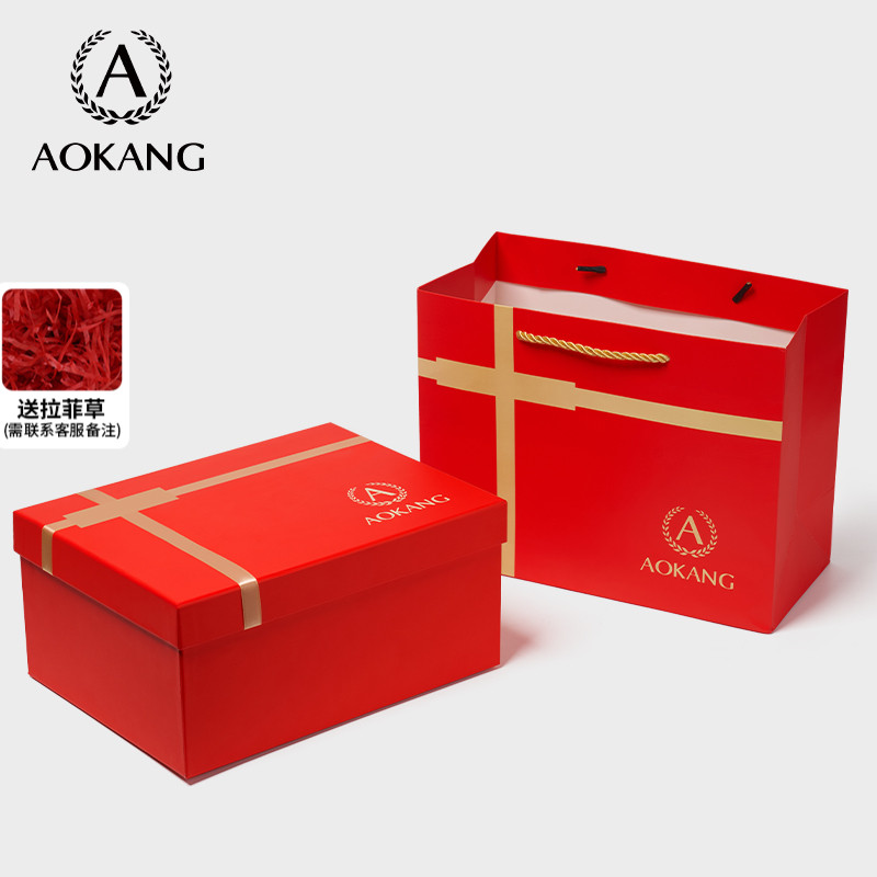奥康礼盒礼袋套装母亲节520送礼