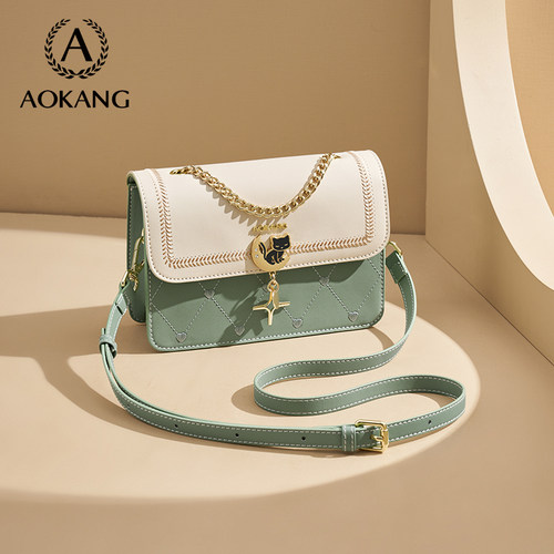 奥康小方包时尚百搭通勤高级感