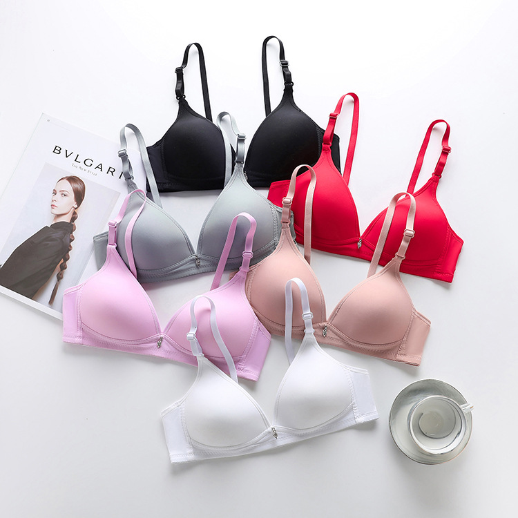 嫦娥夏季学生少女薄款文胸罩