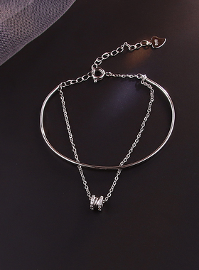 小众设计双层小蛮腰手