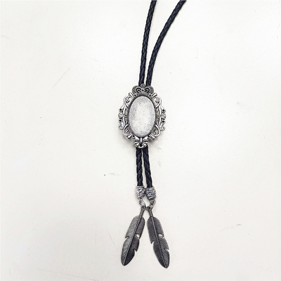 休闲潮流bolotie波洛领带diy配件金属滑卡扣空托半成品吊坠手工