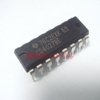 高科美芯 IC集成电路CD4027BE DIP16直插 触发器 2元/PCS