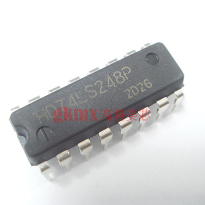 高科美芯 IC集成电路HD74LS248P DIP16驱动器 特价供应 10元/PCS
