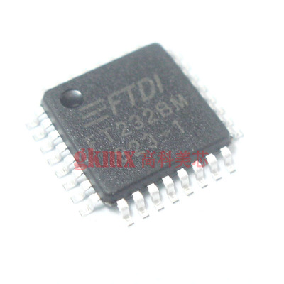高科美芯 集成电路 FT232BM LQFP32 桥接器 USB 至 UART 23元/PCS