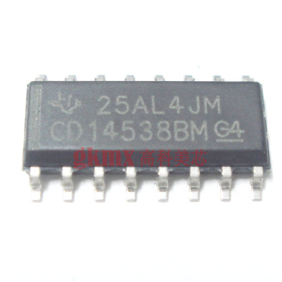 TI集成电路CD14538BM SOP16 CMOS双精度单稳多谐振荡器 1.5元/PCS